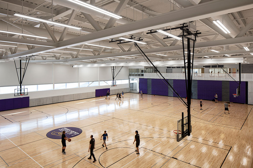 gymnasium at the Laurier Brantford YMCA