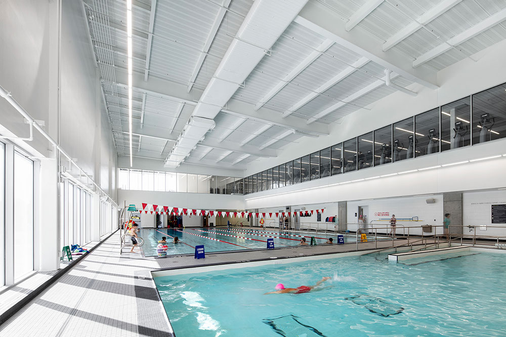 Pool at the Laurier Brantford YMCA