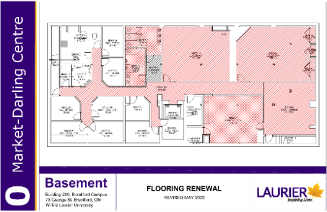 The image below summarizes the above impacted areas of the Market Darling Centre.  