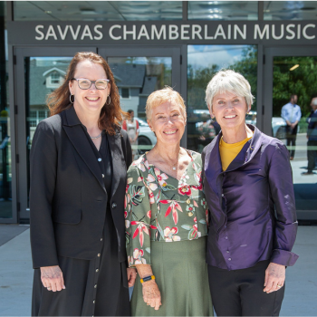 Picture of Deborah MacLatchy, Eileen Mercier and Cynthia Johnston Turner