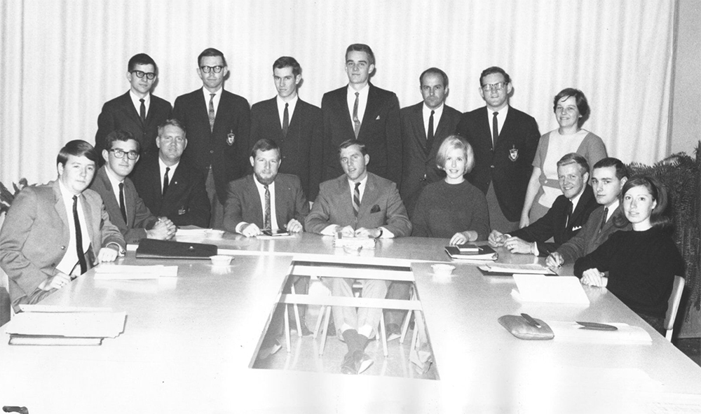 1967-1968 WLU student council